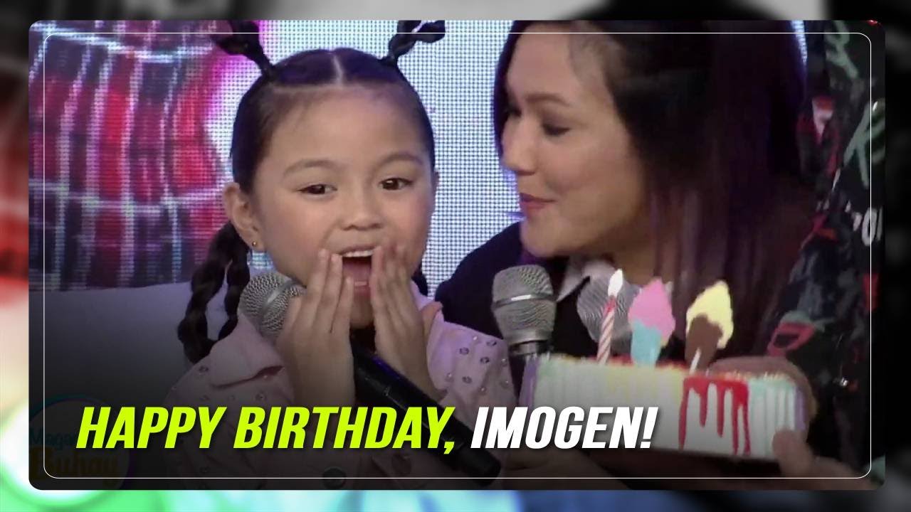 Imogen, nagdiwang ng ika-7 kaarawan sa 'Magandang Buhay' | ABS-CBN News