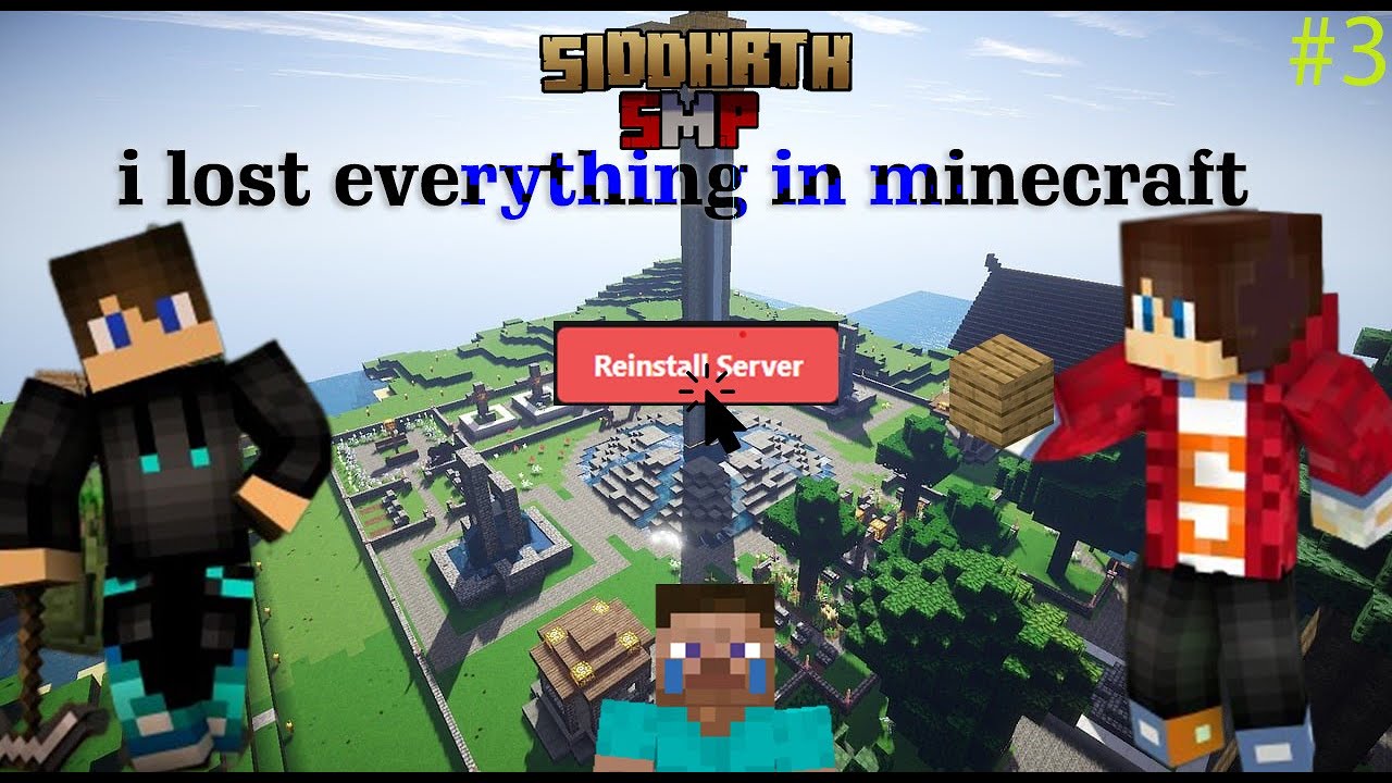 I lost everything in Minecraft | Siddharth SMP #3 - YouTube