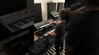 Double Juno Action for todays Sunday Session 🎹 #synthesizer #rolandjuno106 #vintagesynth