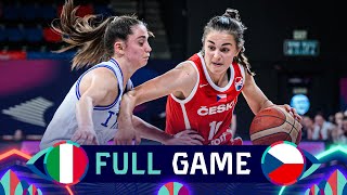 Italy v Czech Republic | Full Basketball Game