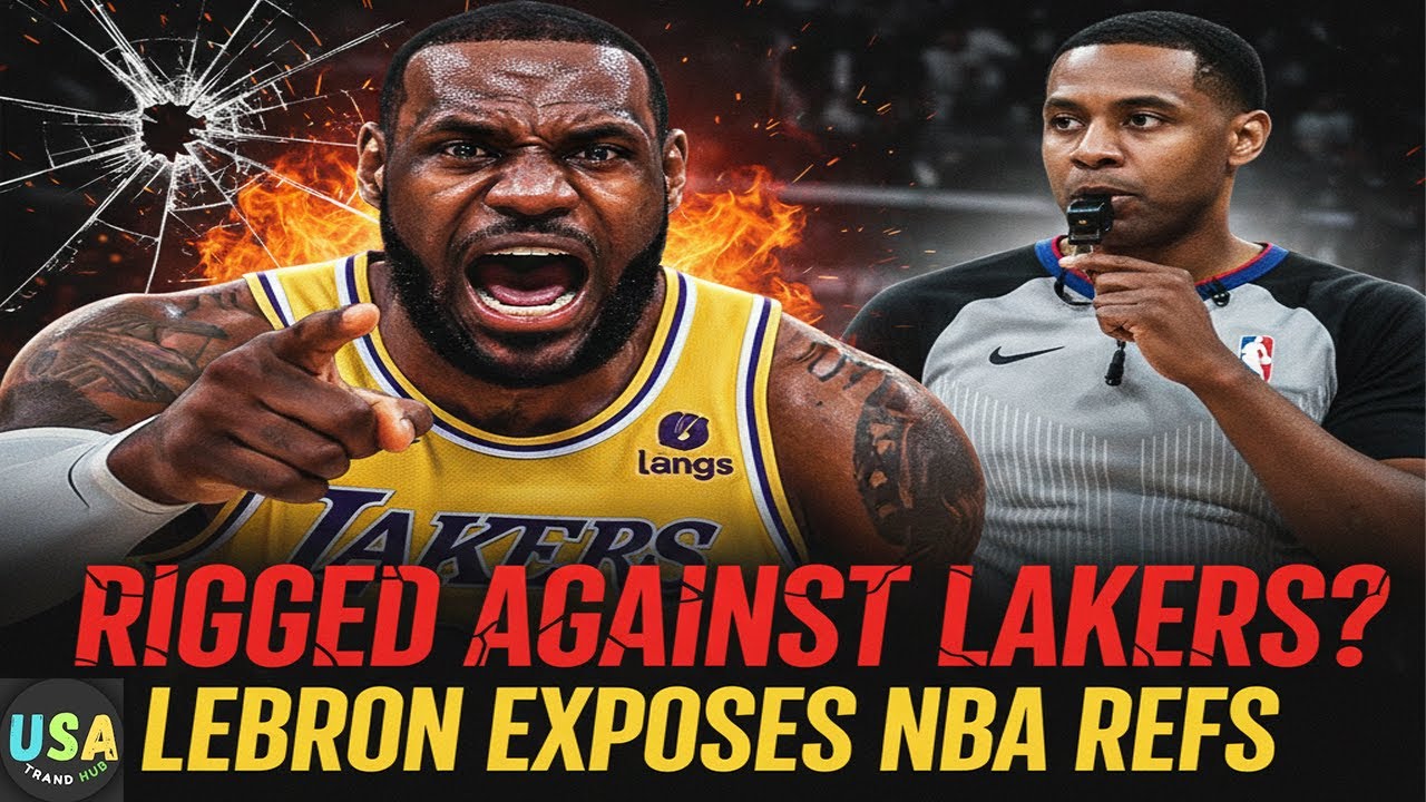 It’s Finally Exposed! LeBron James Just Proved the NBA is Rigged Against the Lakers!