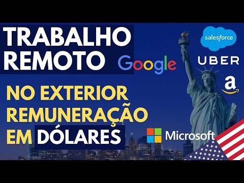 Vídeo: Trabalho em uma empresa estrangeira