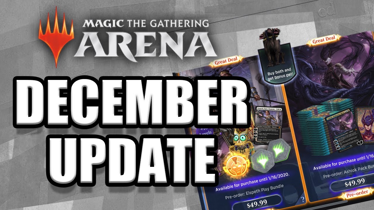 MTG Arena December Update | MTG Arena December Game Update Patch Notes