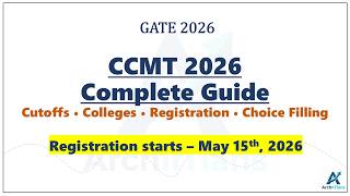 CCMT 2026 Counselling Explained | Registration, Cutoffs, NITs, IIITs & Strategy