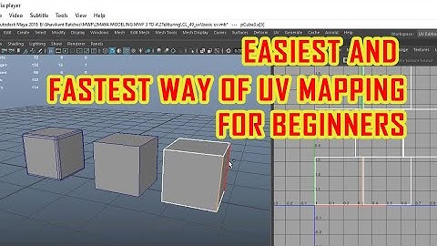 maya uv unwrap tutorial hindi | UV TIPS | uv mapping maya