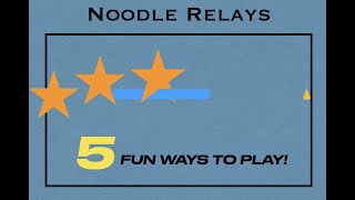 Physical Education Games - Pool Noodle Relays screenshot 5