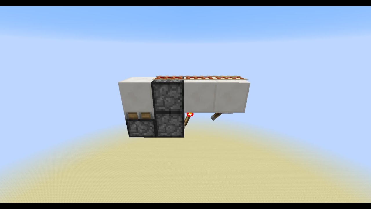 Ready-Cart Minecart Dispenser - Minecraft Tutorial - YouTube