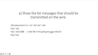 How to calculate CRC