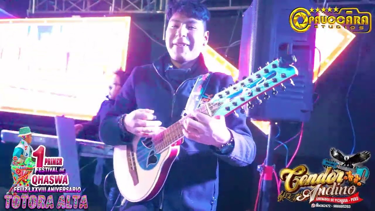 Condor Andino en concierto - 1er festival del Qaswa Totora Alta