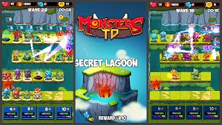 Monster TD - Treasure Defense (Gameplay Android) screenshot 2