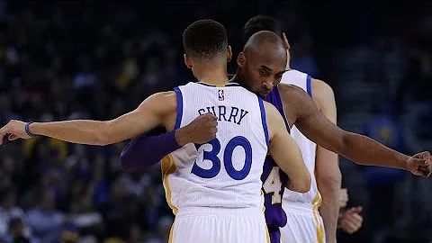 The Time Kobe Gave Curry Respect After Draining a contested deep Three