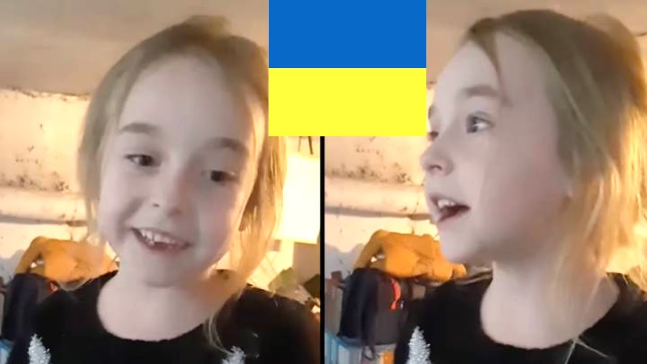 LITTLE GIRL SINGS LET IT GO INSIDE UKRAINE BOMB SHELTER FROZEN little-girl-sings-let-it-go-inside-ukraine-bomb-shelter-frozen