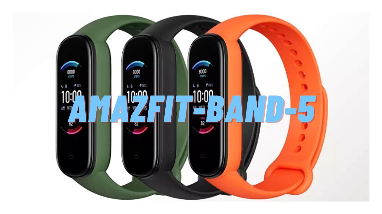 Смарт браслет Amazfit Band 5 с цветным дисплеем. Xiaomi Mi Band 5 / 5 ...