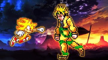 Sonic Chaos OP VS Dio K1 V2 in Jump Force Mugen