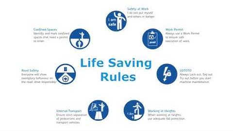 Life Saving Rules - WAMCO Safety Dance