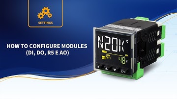 N20K48 Controller - How to configure modules (DI, DO, R5 e AO) | English