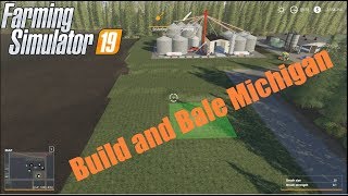 Root crop storage and bales - Timelapse - FS19 - Ep 7