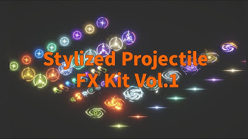 Stylized Projectile FX Kit Vol1 - VideoDemo 02