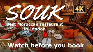 SOUK | Best Moroccan restaurant in  the ♥️ of  London #foodie #travel #viral #subscribe