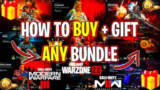 How to BUY and GIFT ANY/REMOVED BUNDLES in MW3/Warzone2/MW2 | BUNDLE GLITCH METHOD