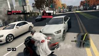 Watch Dogs - Weird Glitch by a Crazy Train