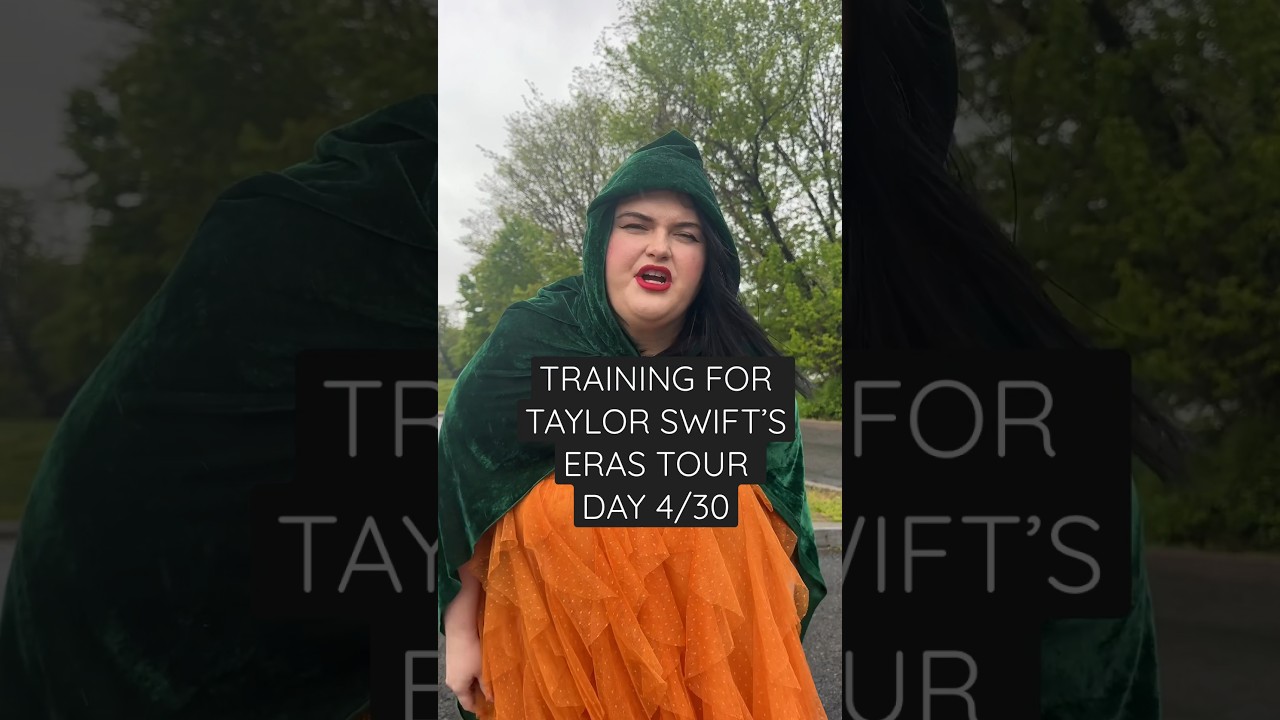 Training for Taylor Swift's Eras Tour Day 26/30 : Tay Lasso.