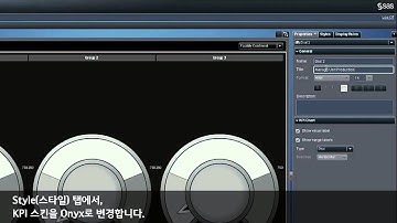 SAS Visual Analytics - KPI 보고서