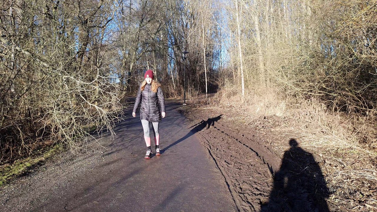 Stockholm walk - Solna station , Friends Arena & Råstasjön 4K #9