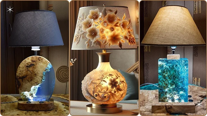 100 Best Epoxy Table Lamp Design Ideas 2025 Epoxy Night Light | Epoxy Resin Lamps | Interior Design