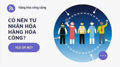 UEB - CPGD - CÓ NÊN TƯ NHÂN HÓA HÀNG HÓA CÔNG CỘNG?