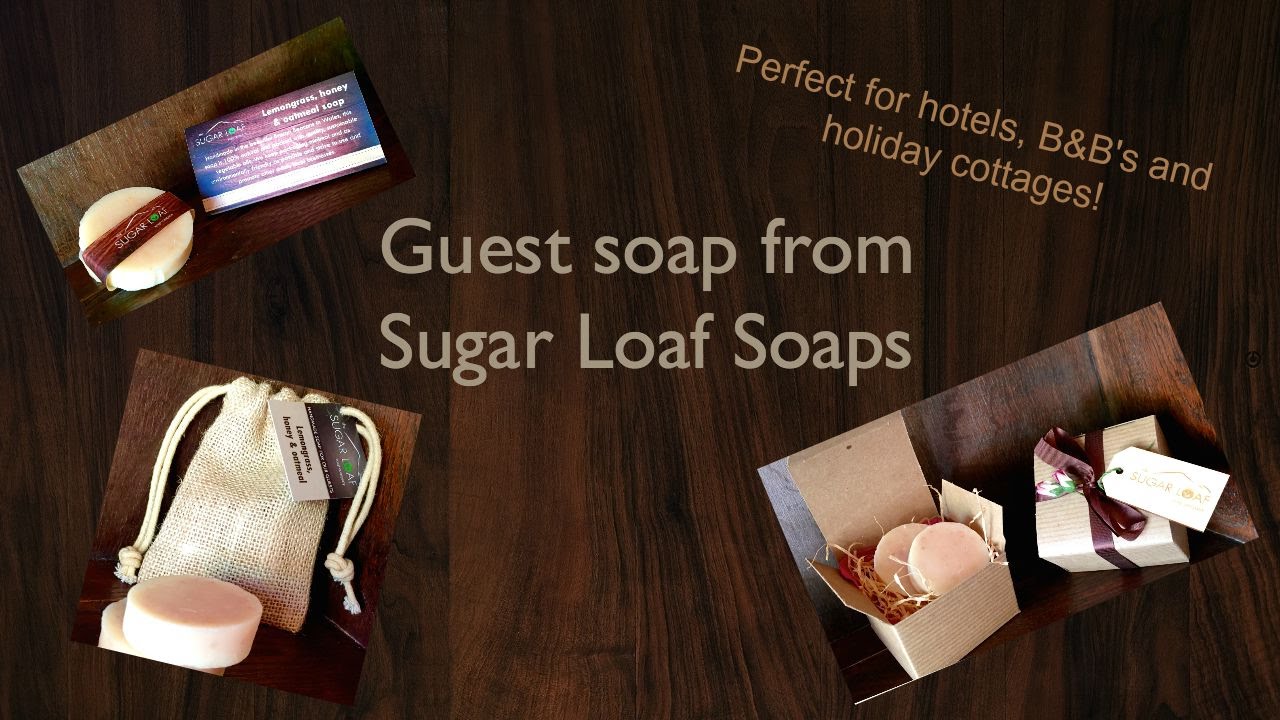 Guest soap from Sugar Loaf Soaps
