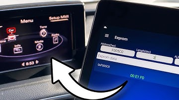 Parameterization with OBDeleven - sending EEPROM dataset to Audi RMC