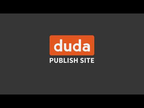 How to Publish Your Website & Connect to a Domain - Duda Responsive Website Builder