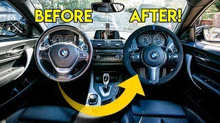 ALCANTARA STEERING WHEEL UPGRADE! (Facelift ) BMW M135I *AD FREE*