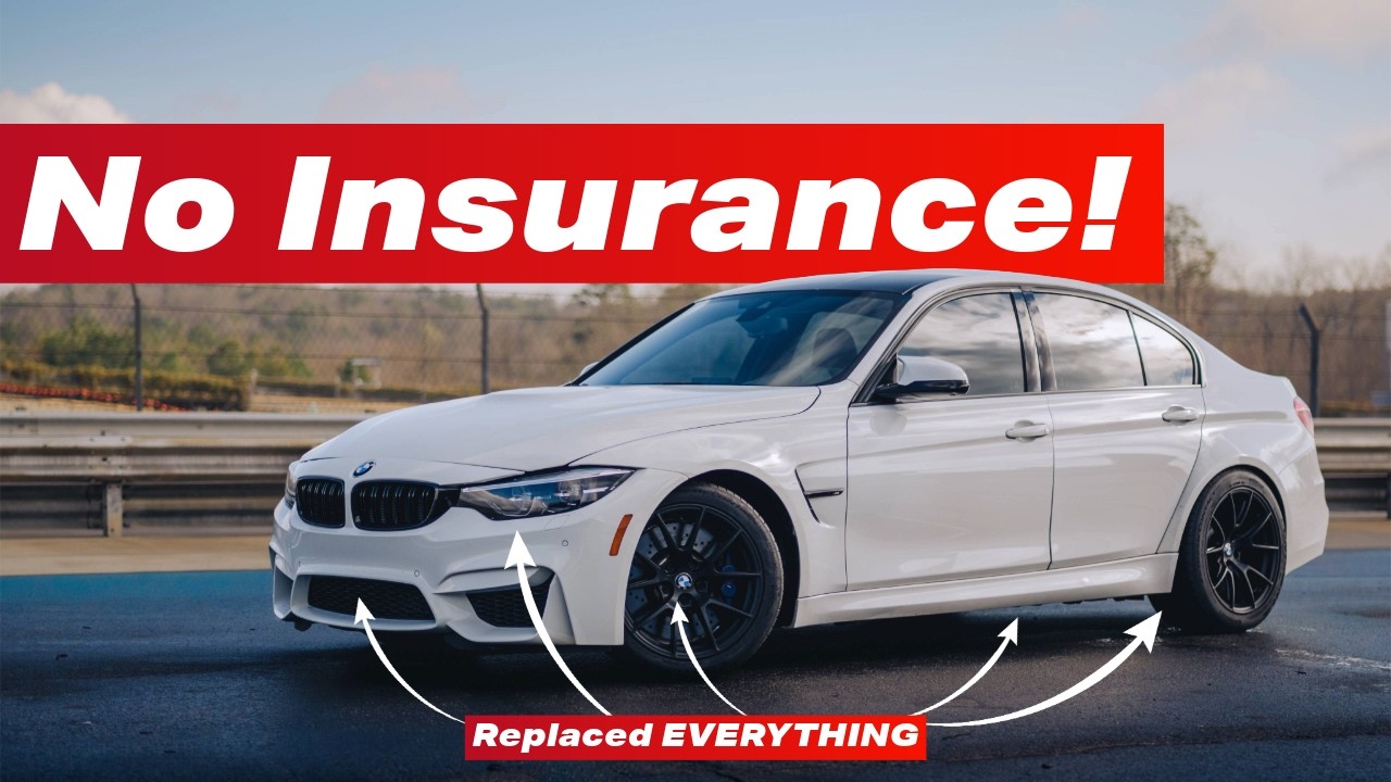 When you crash your dream car…