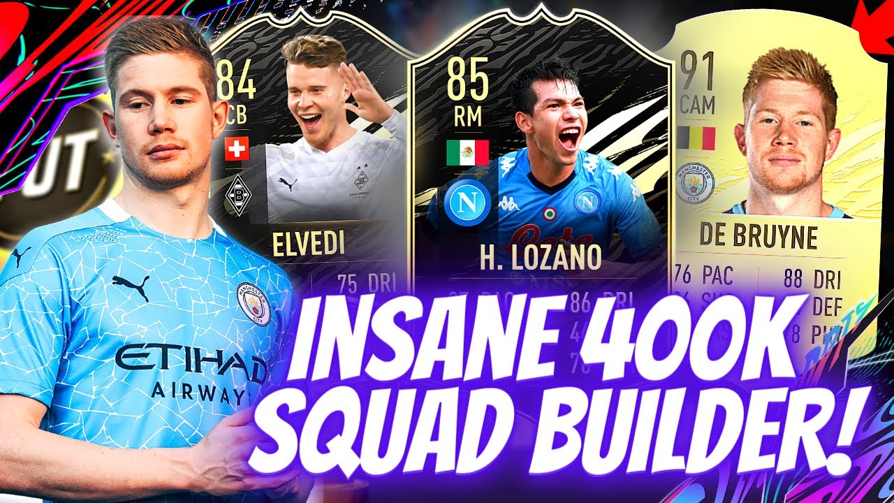 INCREDIBLE 400K HYBRID FIFA 21 (Increase Your Skill Rating)! | FIFA 21 400K SQUAD BUILDER!