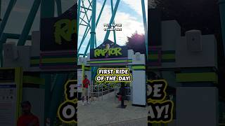 POV #RAPTOR will wake ya up! First ride @CedarPointVideos #pov #cedarpoint p #pov