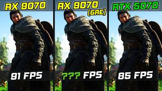 RX 9070 GRE vs RX 9070 vs RTX 5070!