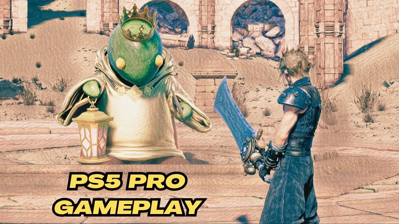 Прохождение битвы с боссом Тонберри Кингом — FF 7 Rebirth (PS5 Pro)