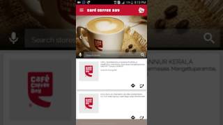 Cafe Coffee Day CCD App