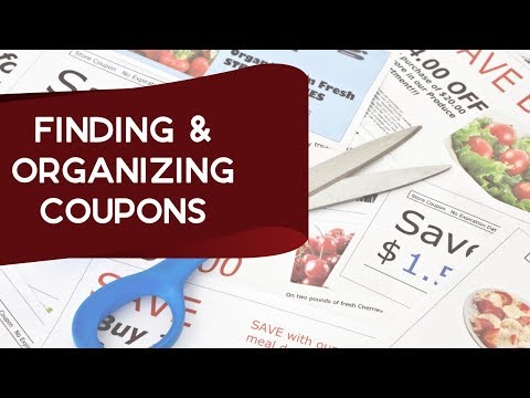 Finding & Organizing Coupons + Live Q&A