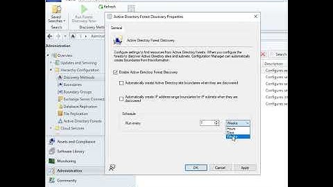 “SCCM Setup (Part 13): Configuring Discovery Methods in Configuration Manager”