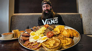 THE PLOUGH'S FULL SCOTTISH BREAKFAST CHALLENGE | BeardMeatsFood