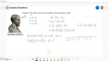 Further Maths A Level - Introduction to Complex Numbers - 2.2 Introducing i