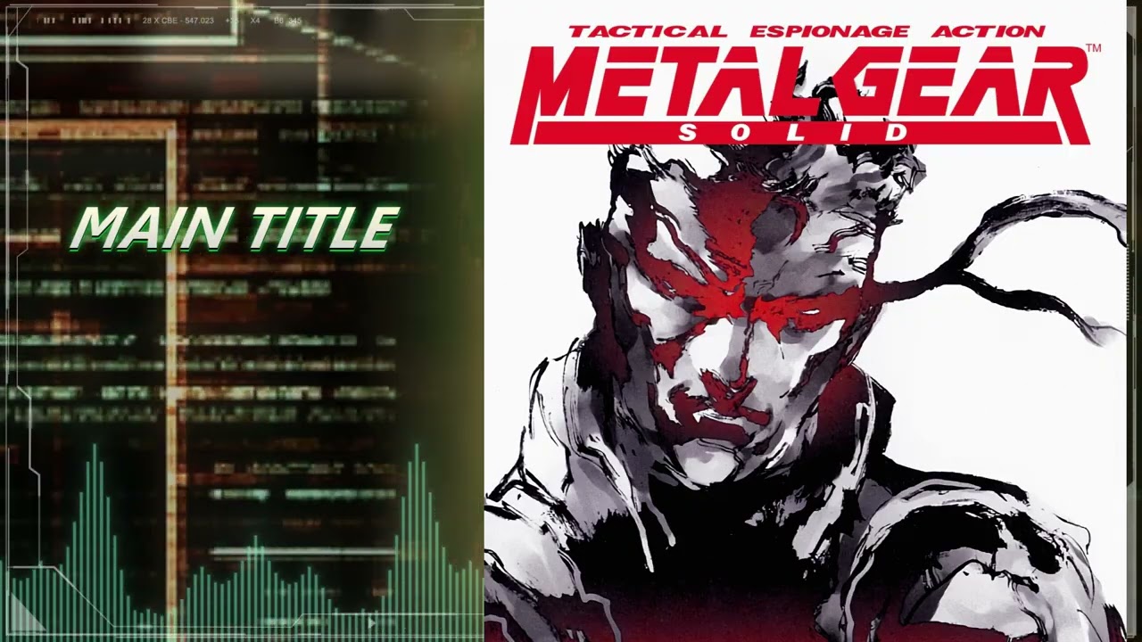 Metal Gear Solid ~ MAIN TITLE ~ Classical Rock Arranged ~ メタルギア ソリッド オリジナル・ゲーム・サントラ ~  PSX