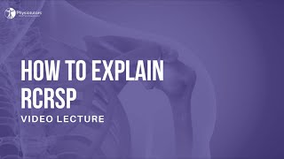 Making Sense of Impingement for your Patient | How to Explain RCRSP