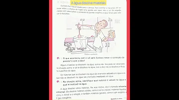 O que se dissolve na água?