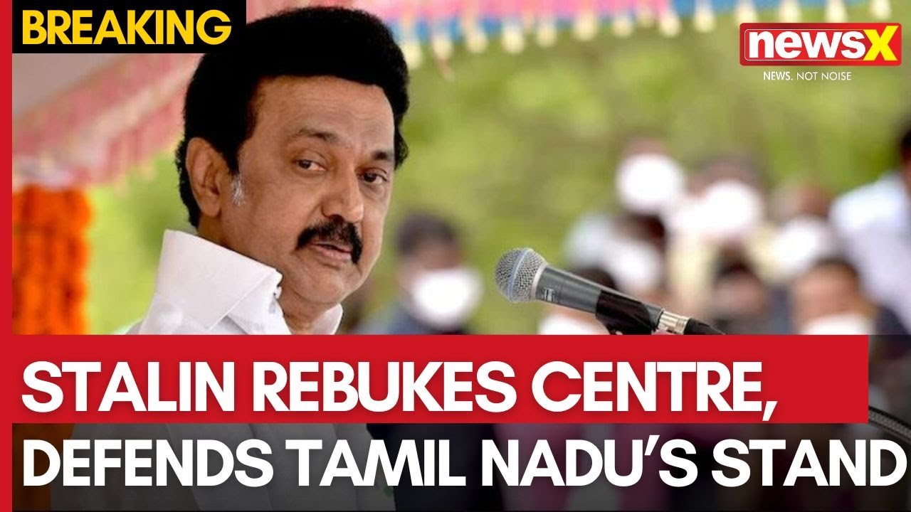 Language Row Escalates: Stalin Rebukes Centre, Defends Tamil Nadu’s Stand | NewsX