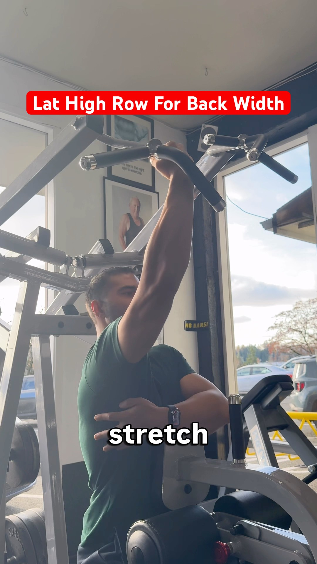 Lat High Row For Back WIDTH