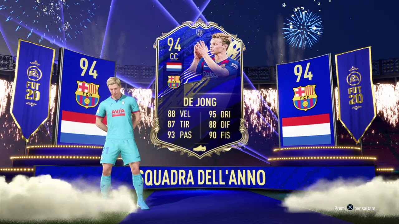 ANCORA TOTY !!! DE JONG 😍😍😍